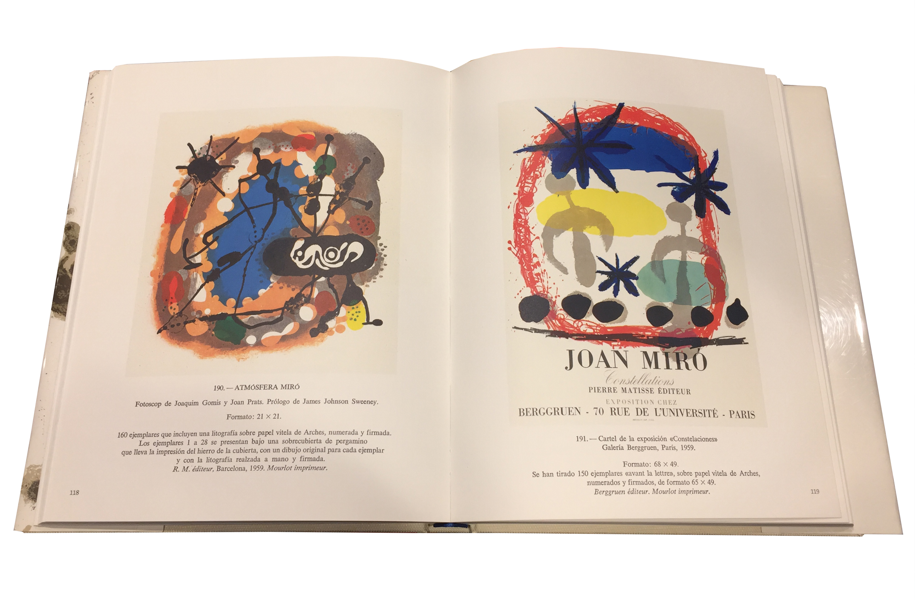 Joan Miro ジョアン・ミロ 挿画本 カタログ・レゾネ 美術 洋書