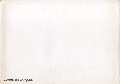 「COMME des GARCONS コムデギャルソン 1990-1999年特大カレンダー、特大ポスター」メイン画像