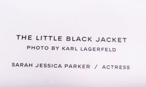 「『The Little Black Jacket』　サラ・ジェシカ・パーカー　ポスター」画像1