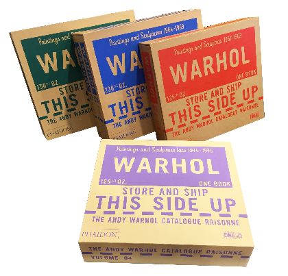 「The Andy Warhol Catalogue Raisonne Paintings and Sculptures vol.1-4 全5冊揃 / アンディ・ウォーホル」メイン画像