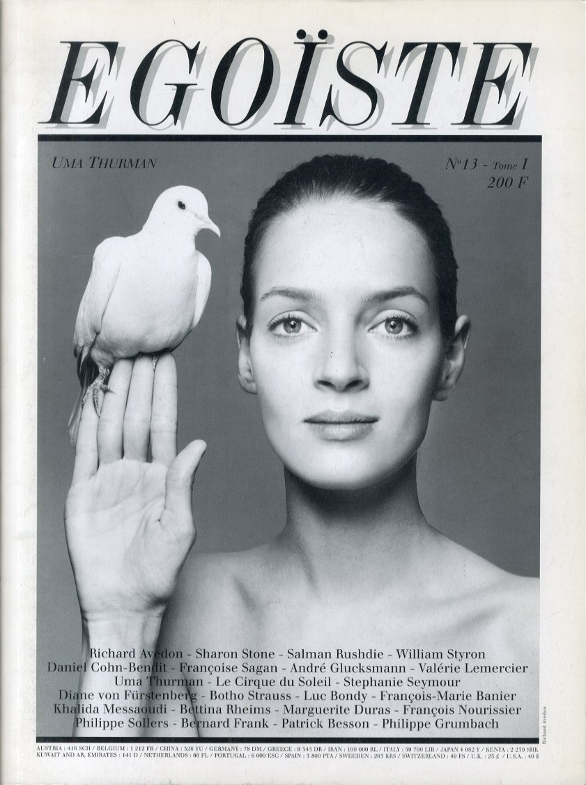 「EGOISTE No.13 / Photo: Richard Avedon, Karl Lagerfeld」メイン画像