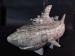「鮫型潜水艦 / 田崎太郎」画像1