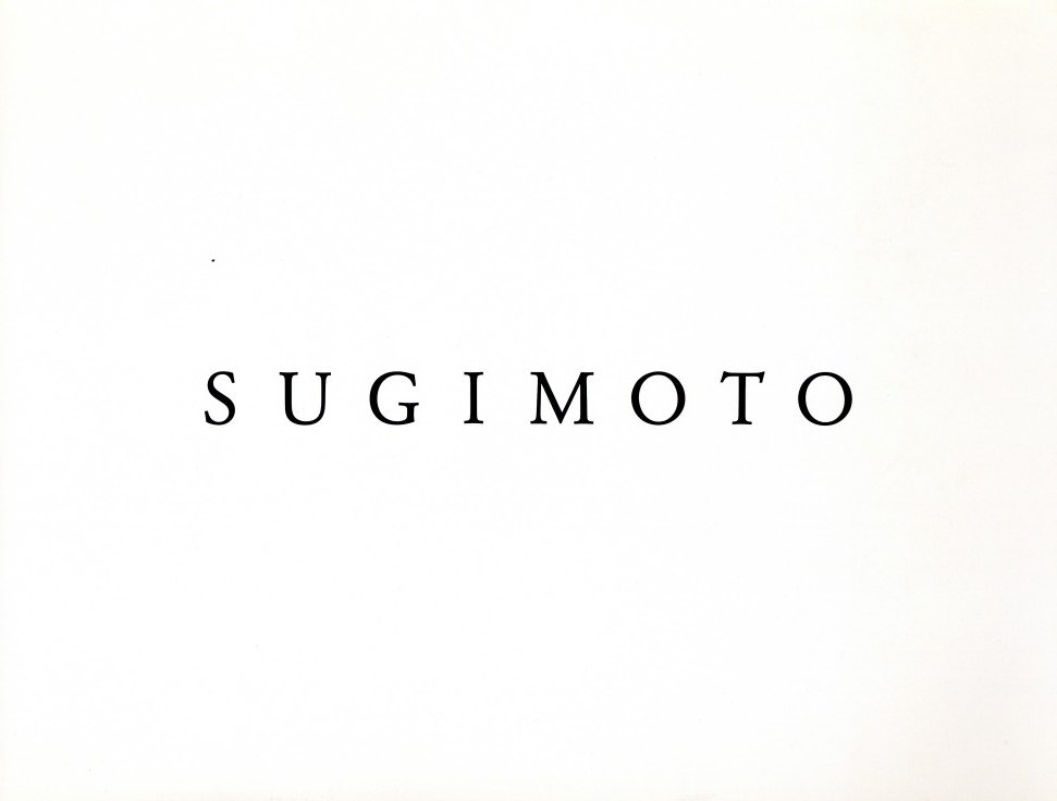 「SUGIMOTO / 杉本博司」メイン画像