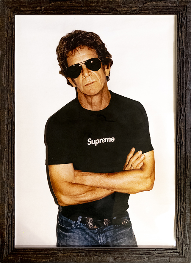 「Supreme campaign Poster ” Lou Reed ” / Photo: Terry Richardson」メイン画像