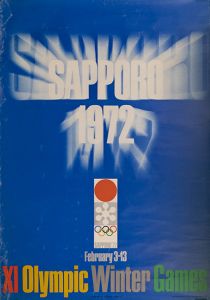1972年 冬季札幌 オリンピックポスター／細谷巌（1972 SAPPORO Winter Games Olympic Poster／Gan Hosoya)のサムネール