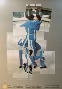 1984年 冬季 サラエボ オリンピックポスターのサムネール