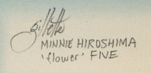 「Flower from the Minnie Hiroshima series / ジェフ・ジレット」画像1