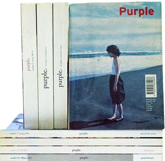 「Purple / Olivier Zahm, Elein Fleiss」メイン画像