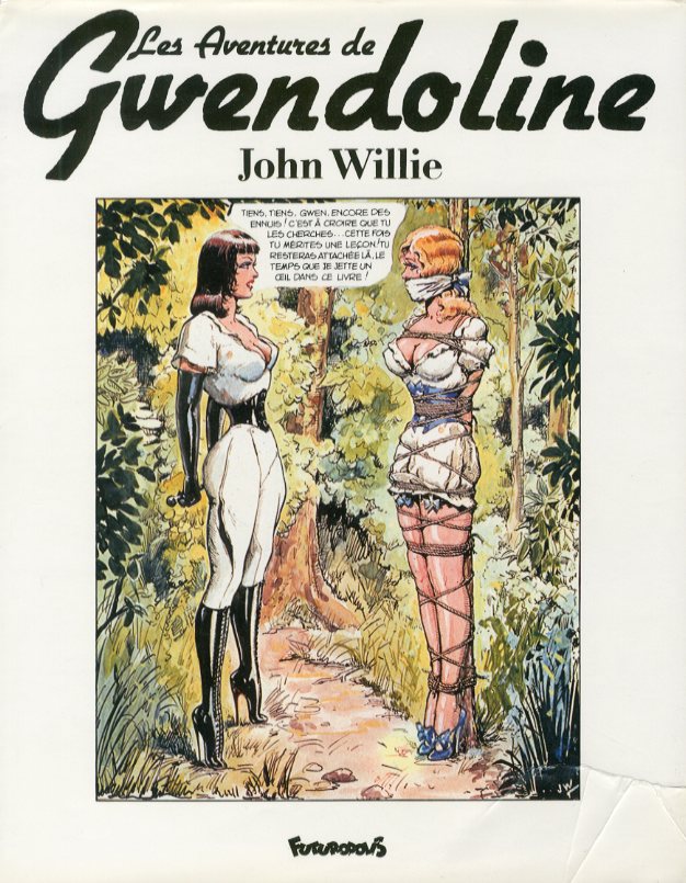 「Les aventures de Gwendoline / 画：John Willie」メイン画像