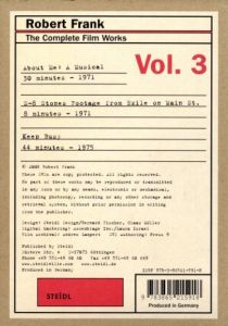 「Robert Frank: The Complete Film Works Vol. 1, 2, 3 / Robert Frank」画像7