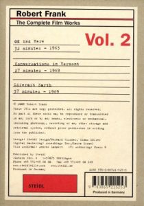 「Robert Frank: The Complete Film Works Vol. 1, 2, 3 / Robert Frank」画像4
