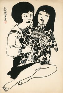 佐伯俊男画集 プリントC (落款入)／佐伯俊男（Art Works of Toshio Saeki Print C (Stamped)／Toshio Saeki)のサムネール