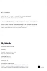「Night Order【サイン入】 / 著：小田駿一　アートディレクション：塩内浩二　デザイン：鈴木恵翔」画像5