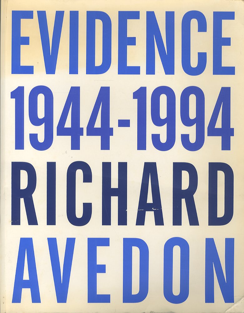 「EVIDENCE 1944-1994 / Richard Avedon 」メイン画像