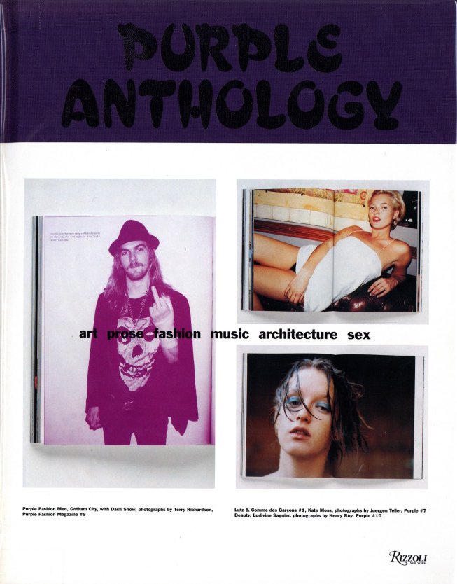 「Purple Anthology / Edit: Olivier Zahm」メイン画像