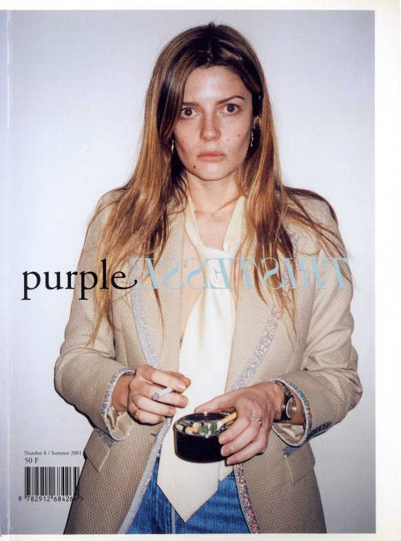 「purple no.8 Summer 2001 / Author: :Olivier Zahm, Elein Fleiss Art Director:Makoto Oorui」メイン画像