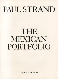 「THE MEXICAN PORTFOLIO / Paul Strand」画像2