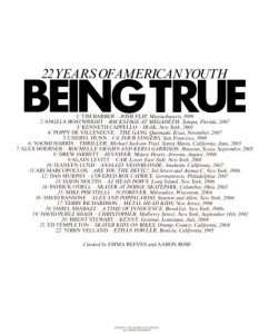「BEING TRUE : 22 Years of American Youth / Curated:  Aaron Rose , Reeves Emma」画像2