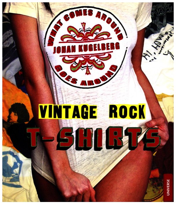 「Vintage Rock T-shirts / Author: Johan Kugelberg」メイン画像