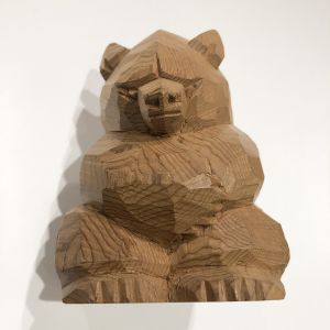 「八雲木彫り熊　1996 / 引間二郎（木歩）」画像4