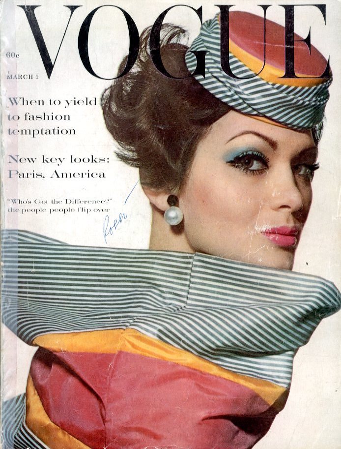 「VOGUE US Edition　March 1　1961 / Photo: Irving Penn, William Klein」メイン画像