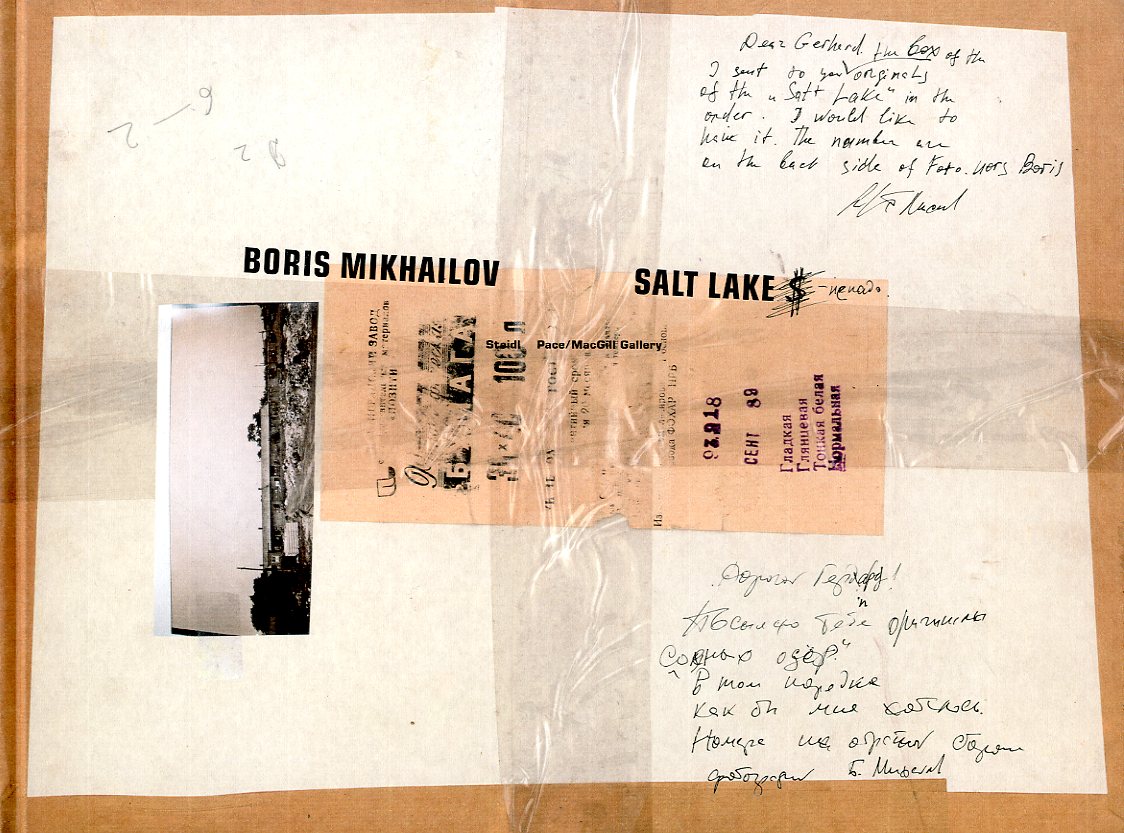 「BORIS MIKHAILOV　SALT LAKE / Photo: Boris Mikhailov　Book Design: Boris Mikhailov, Gerhard Steidl」メイン画像