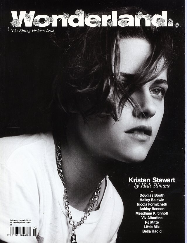 「Wonderland. February / March 2015　The Spring Fashion Issue / Special Feature: Kristen Stewart by Hedi Slimane, and more.」メイン画像