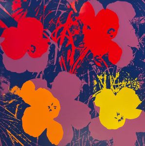 アンディ・ウォーホル　サンデー B. モーニング　フラワーズ(F)／アンディ・ウォーホル（Andy Warhol Sunday B. Morning Flowers(F)／Andy Warhol)のサムネール