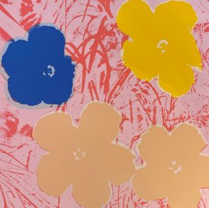 アンディ・ウォーホル　サンデー B. モーニング　フラワーズ(G)／アンディ・ウォーホル（Andy Warhol Sunday B. Morning Flowers(G)／Andy Warhol)のサムネール