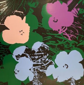 アンディ・ウォーホル　サンデー B. モーニング　フラワーズ(H)／アンディ・ウォーホル（Andy Warhol Sunday B. Morning Flowers(H)／Andy Warhol)のサムネール
