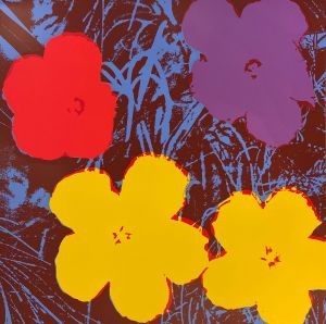アンディ・ウォーホル　サンデー B. モーニング　フラワーズ(I)／アンディ・ウォーホル（Andy Warhol Sunday B. Morning Flowers(I)／Andy Warhol)のサムネール