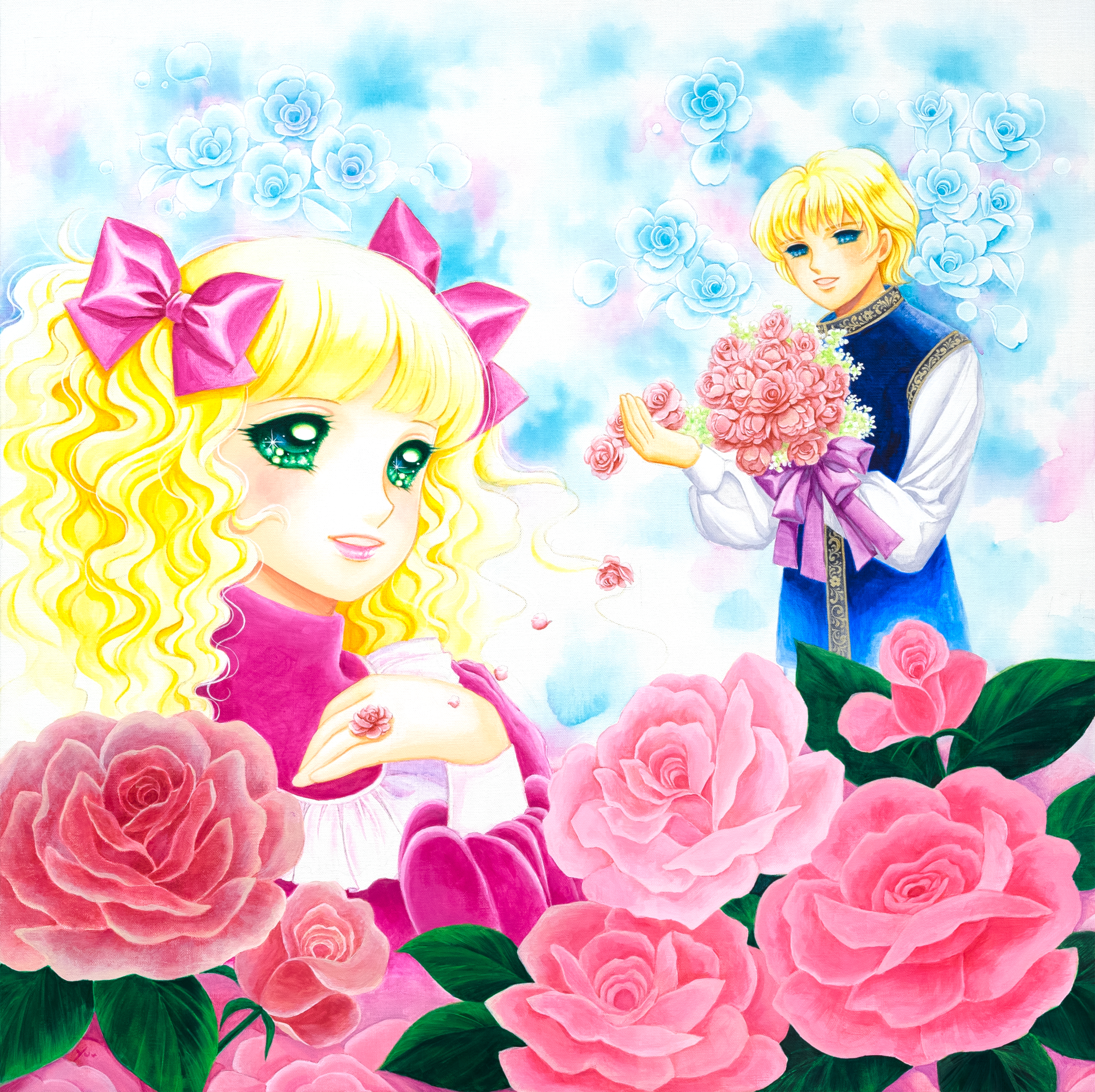 「薔薇の花束と薔薇の指輪を君に♡ / いがらしゆみこ」メイン画像