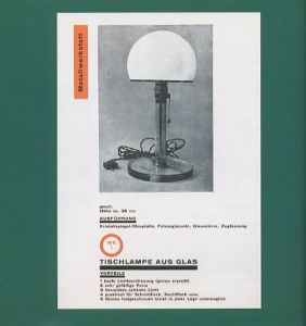 「The Bauhaus-Light by Carl Jacob Jucker and Wilhelm Wagenfeld / Edit: Volker Fischer」画像2