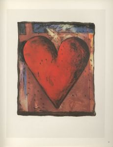 「JIM DINE　THE HAND-COLOURED VIENNESE HEARTS 1987-90 / ジム・ダイン」画像1