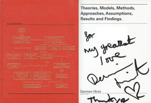 Theories, Models, Methods, Approaches, Assumptions, Results and Findings / Damien Hirst