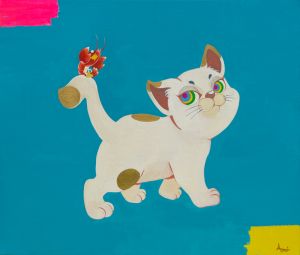 尾曲がり猫 (オマガリネコ)／柴田亜美（OMAGARI NEKO -Lucky Tail Cat／Ami Shibata)のサムネール