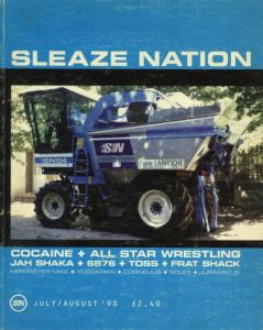 SLEAZE NATION  JULY/ AUGUST 1998 VOLUME:2  ISSUE 7のサムネール