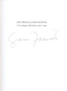 「THE PRINTS of SAM FRANCIS: A Catalogue Raisonne 1960-1990 / Sam Francis Text: Connie W.Lembark」画像3