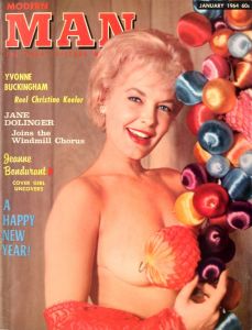 1964 MODERN MAN: THE ADULT PICTURE MAGAZINE (Set of 8 Issue) / Pin up: Brigitte Bardot and more.