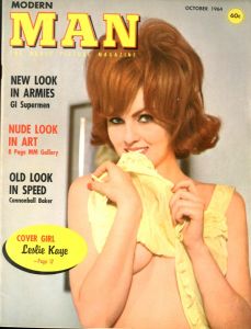 「1964 MODERN MAN: THE ADULT PICTURE MAGAZINE (Set of 8 Issue) / Pin up: Brigitte Bardot and more.」画像6