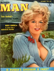 「1961 MODERN MAN: THE ADULT PICTURE MAGAZINE (Set of 7 Issue) / Pin up: Sophia Loren, Jane Mansfield, Marylin Monroe, Brigitte Bardot and more.」画像4
