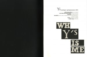 「Y's catalogue spring summer 2007 / 著：Yohji Yamamoto」画像1