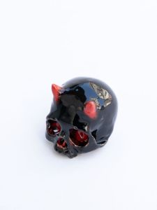 「ぐい呑　BLACK × RED / 丸岡和吾」画像1