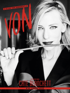 Von Magazine Issue #2 (The Cinema Issue) / Photo: Ellen Von Unwerth