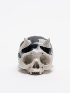 「PAINTED SKULLPTURE ぐい呑 / 丸岡和吾」画像1