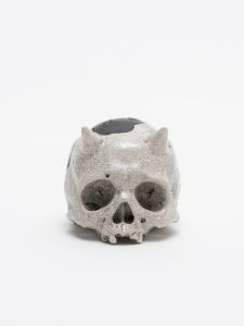 「PAINTED SKULLPTURE ぐい呑 / 丸岡和吾」画像1