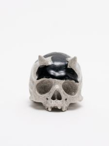 「PAINTED SKULLPTURE ぐい呑 / 丸岡和吾」画像1