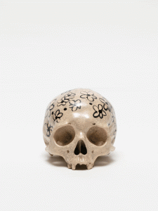 PAINTED SKULLPTURE オブジェ / 丸岡和吾