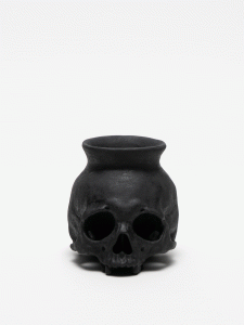 PAINTED SKULLPTURE 壺 / 丸岡和吾