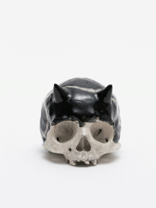 「PAINTED SKULLPTURE ぐい呑 / 丸岡和吾」画像1
